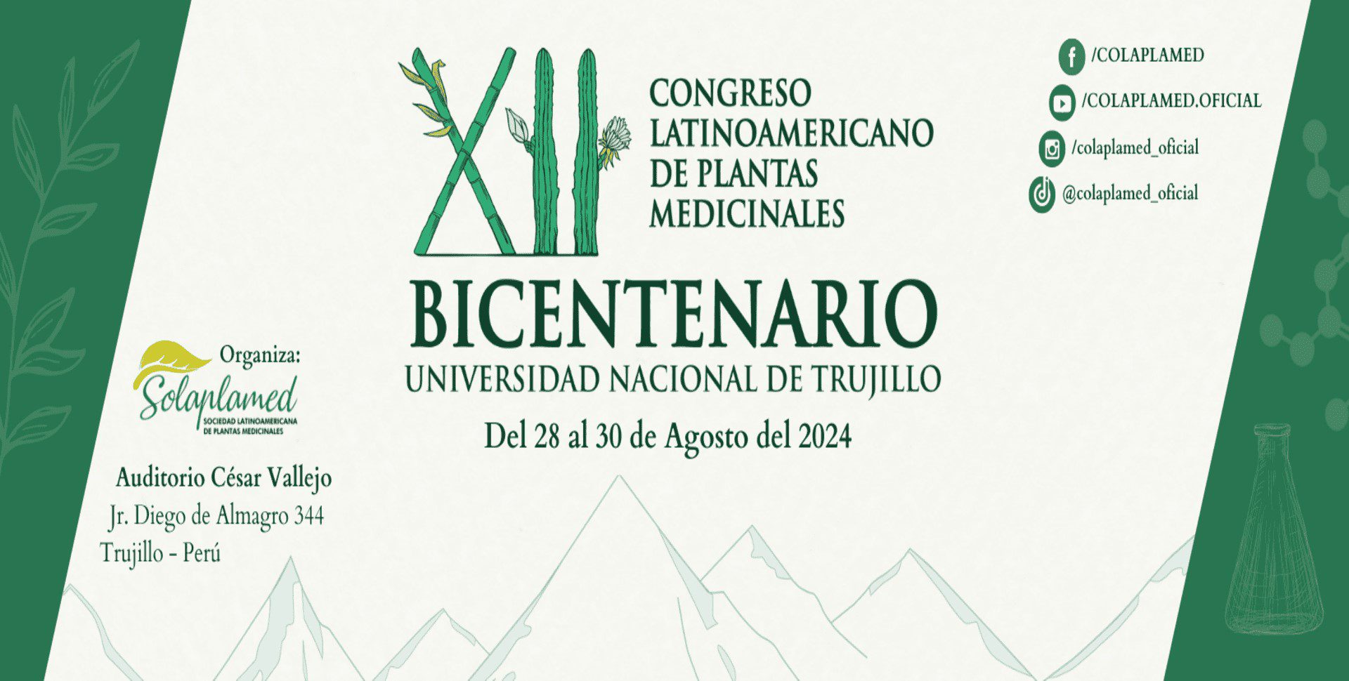XII Congreso Latinoamericano de Plantas Medicinales