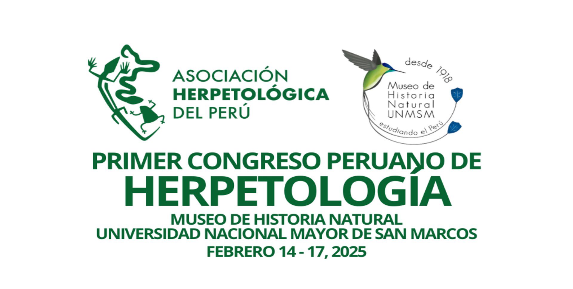 Primer Congreso Peruano de Herpetología